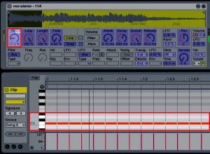 Ableton Voll-Streckung