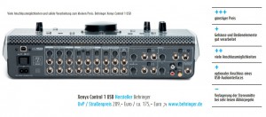 Behringer Xenyx Control