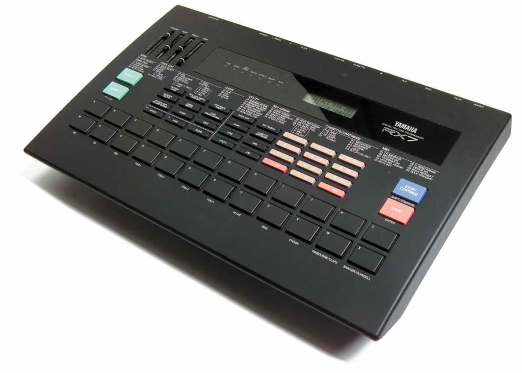 USED YAMAHA RX7 Digital Rhythm Programmer Drum Machine RX 7