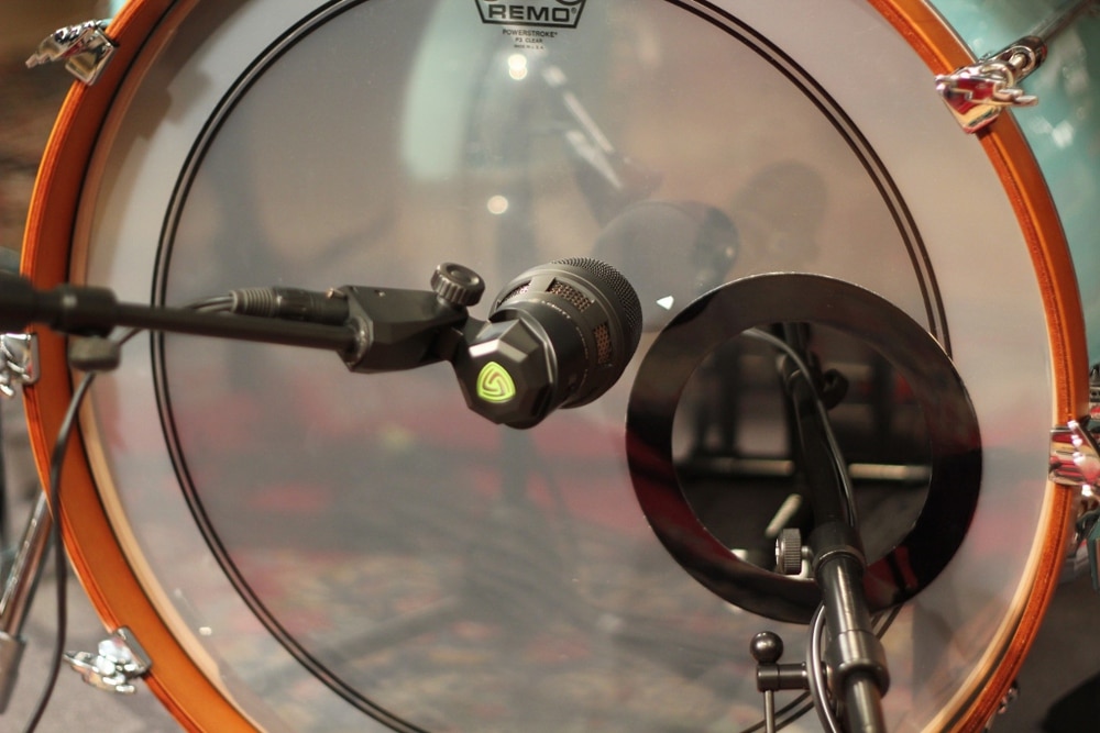 Lewitt DTP640REX an der Bassdrum Klangvielfalt durch zwei