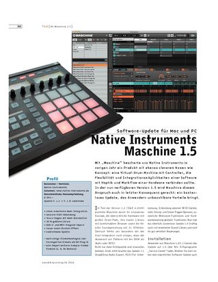 Native Instruments Maschine 1.5