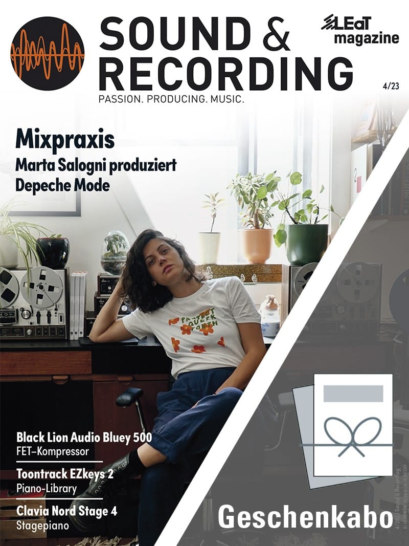 Produkt: Sound & Recording Geschenkabonnement Print