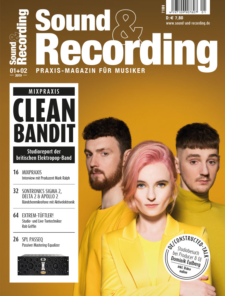 Produkt: Sound & Recording 1/2.2019 Digital