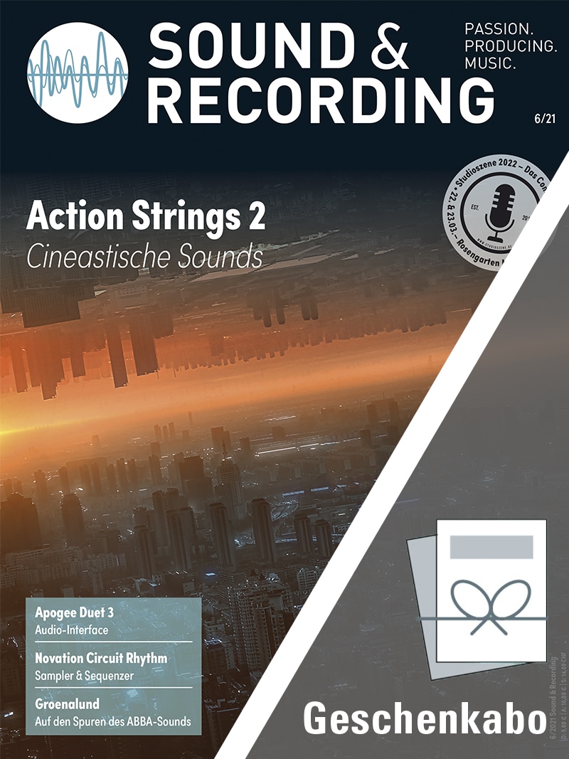 Produkt: Sound & Recording Geschenkabonnement Print