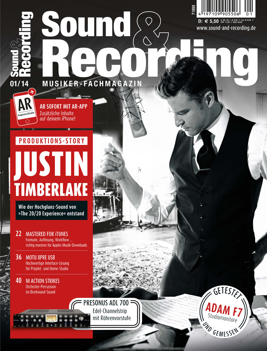 Produkt: Sound & Recording Digital 01/2014