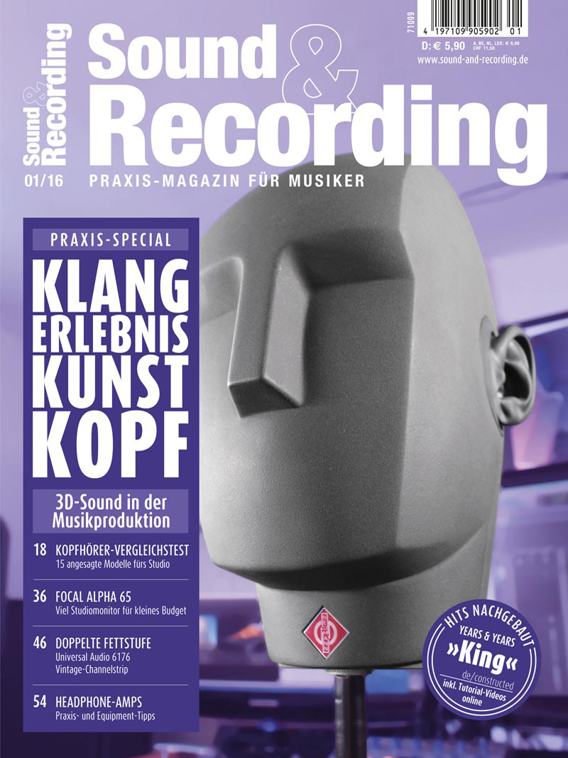 Produkt: Sound & Recording Digital 01/2016