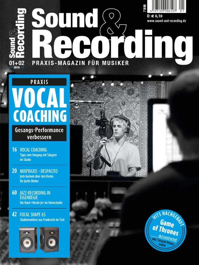 Produkt: Sound & Recording Digital 01-02/2018