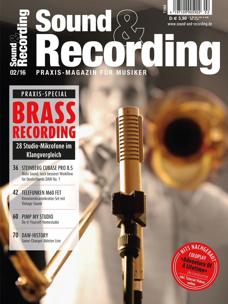 Produkt: Sound & Recording Digital 02/2016