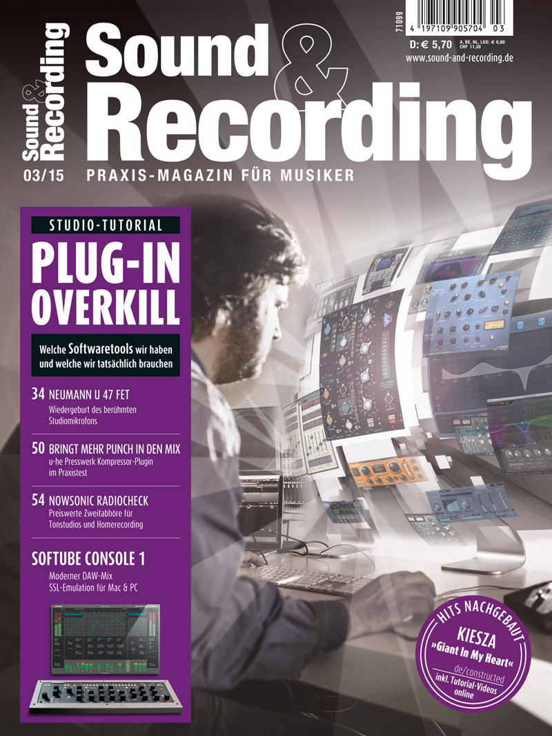 Produkt: Sound & Recording Digital 03/2015