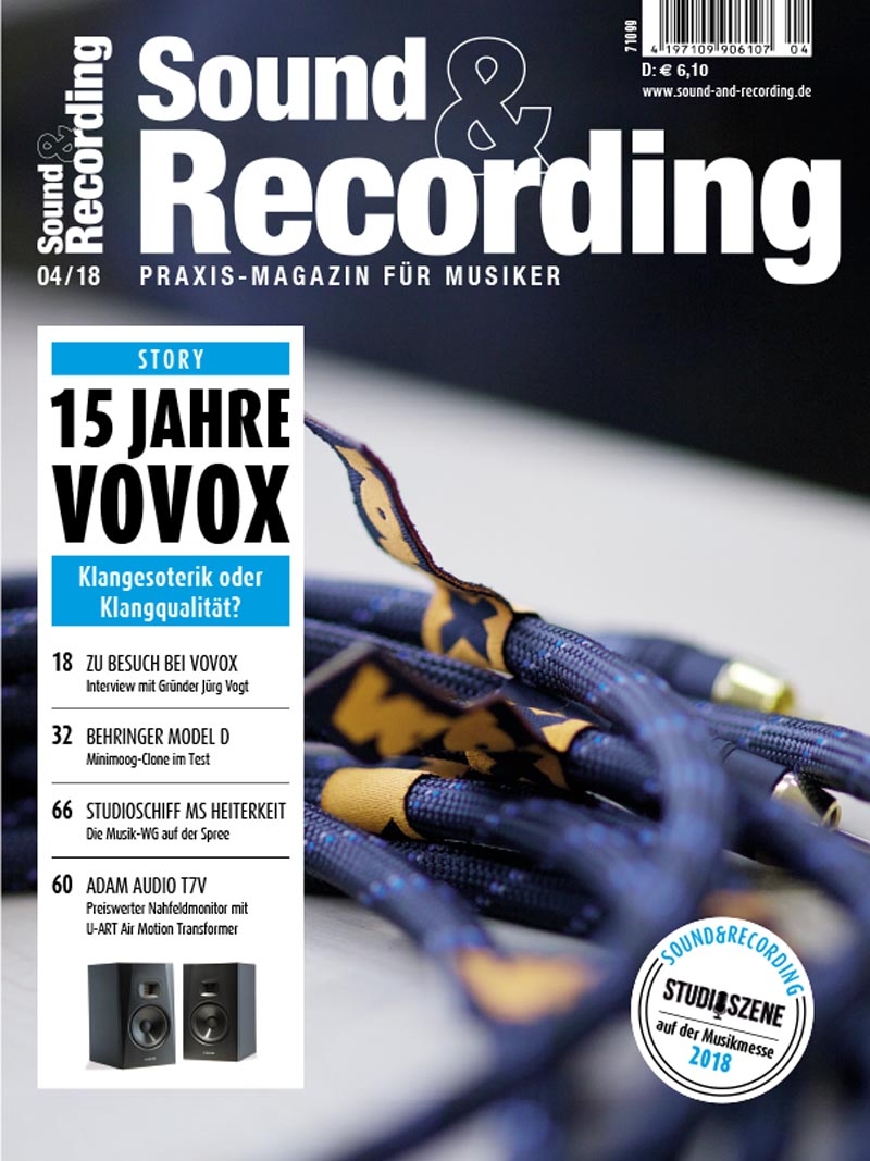 Produkt: Sound & Recording Digital 04/2018