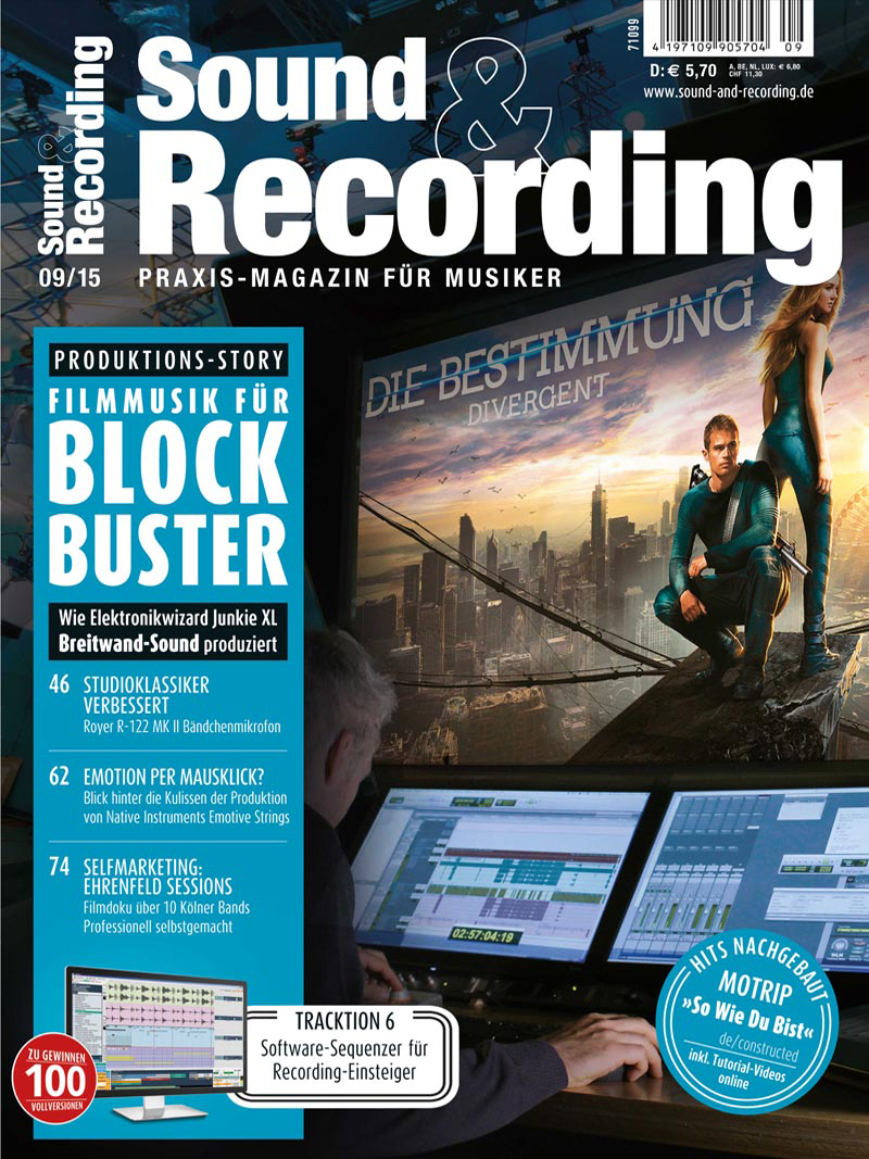 Produkt: Sound & Recording Digital 09/2015