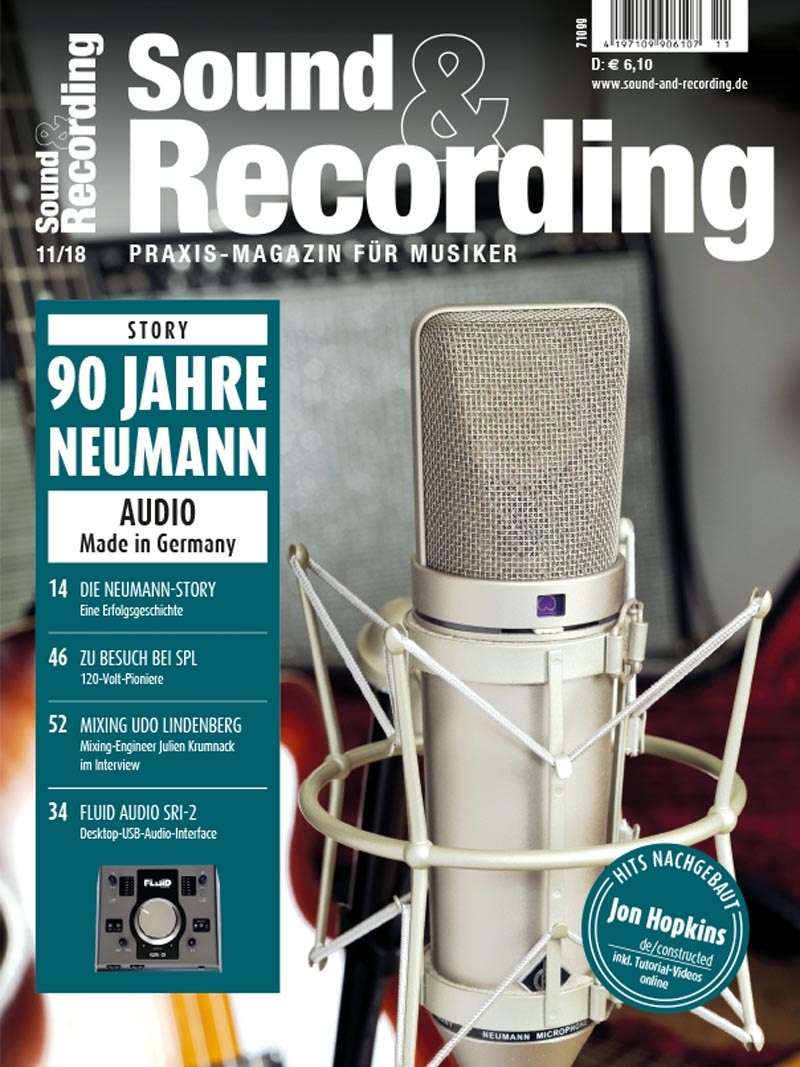 Produkt: Sound & Recording 11/2018 Digital