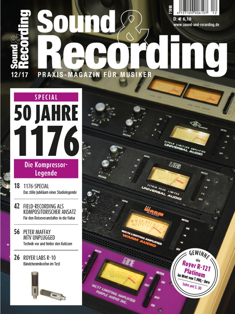 Produkt: Sound & Recording Digital 12/2017