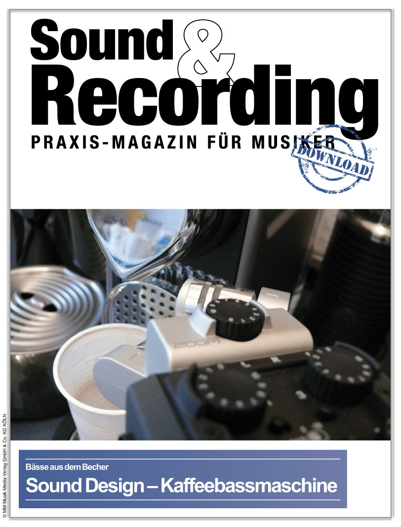 Produkt: Sound Design – Kaffeebassmaschine