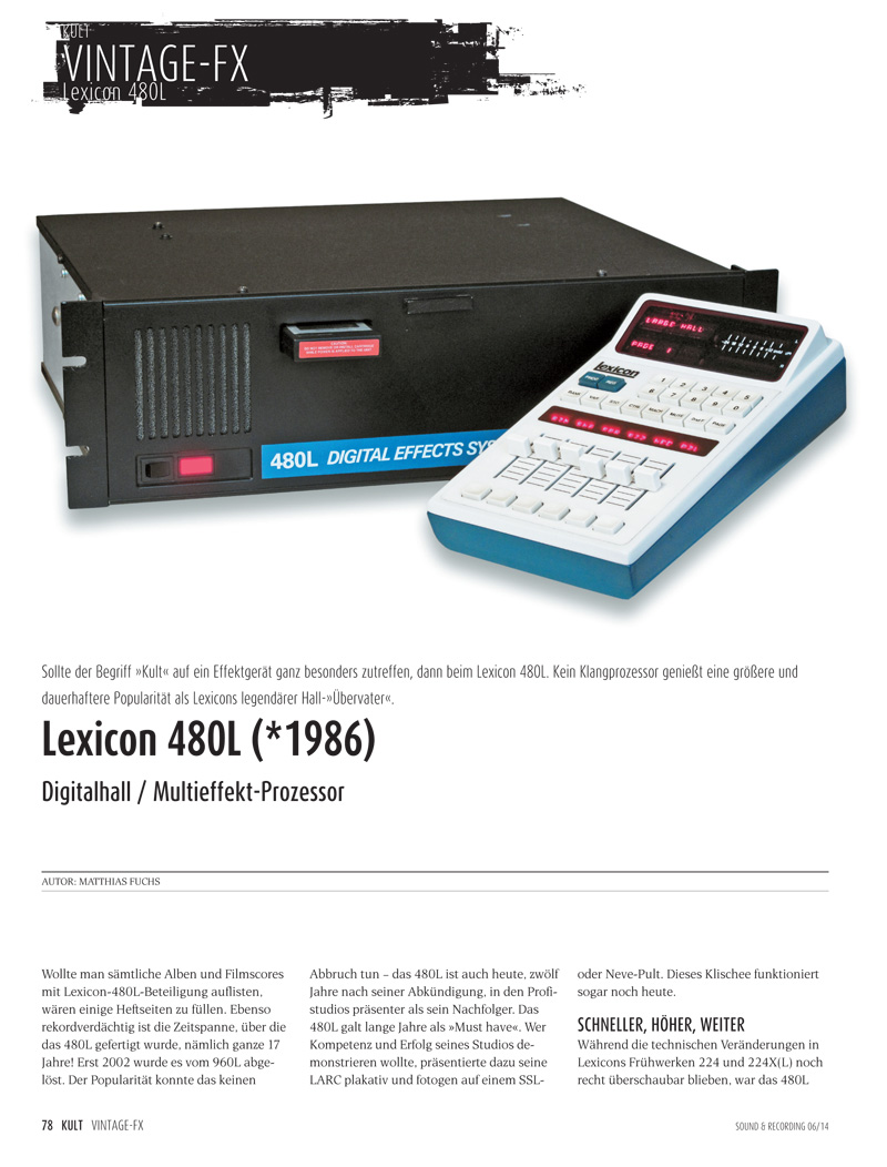 Produkt: Lexicon 480L