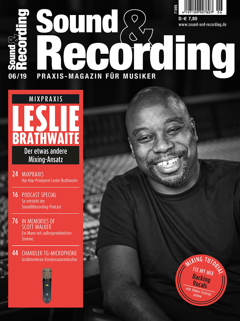 Produkt: Sound & Recording 06/2019 Digital