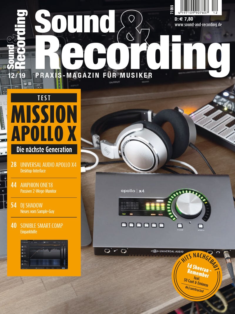Produkt: Sound & Recording 12/2019 Digital