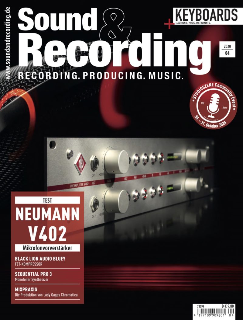 Produkt: Sound & Recording 04/2020 Digital