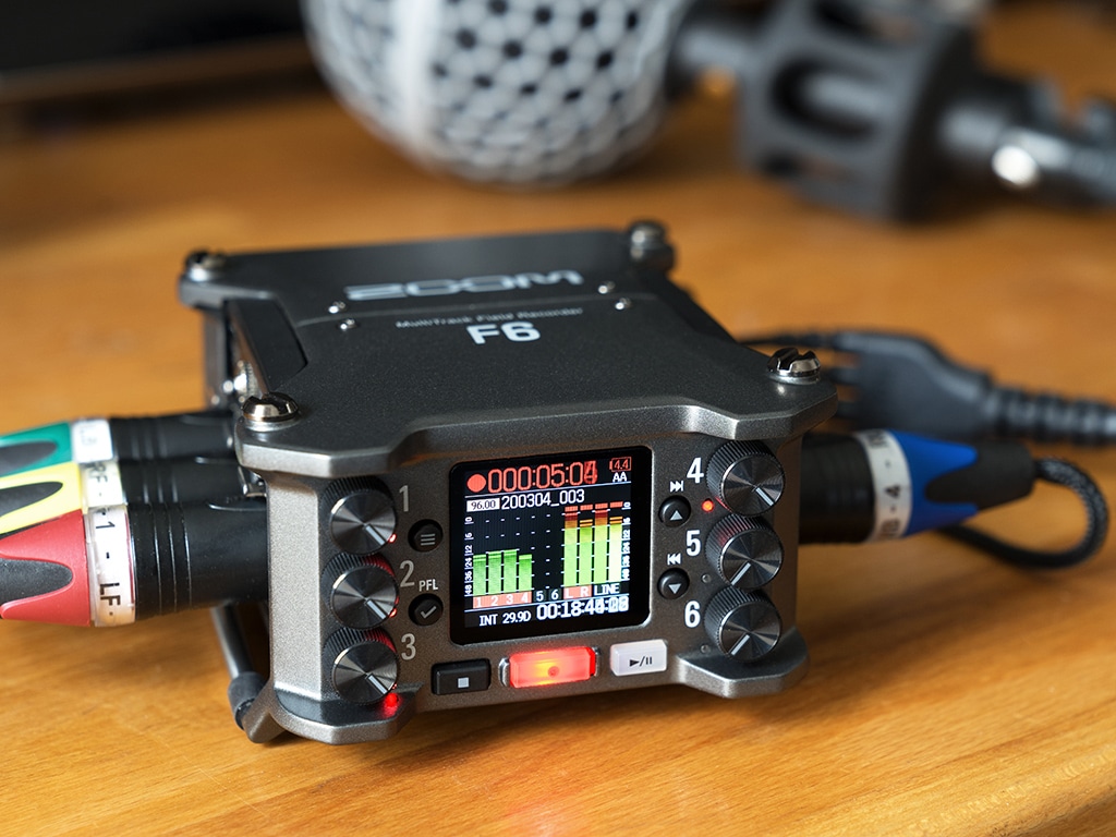 Zoom F6 – Fieldrecorder im Test | SOUND & RECORDING