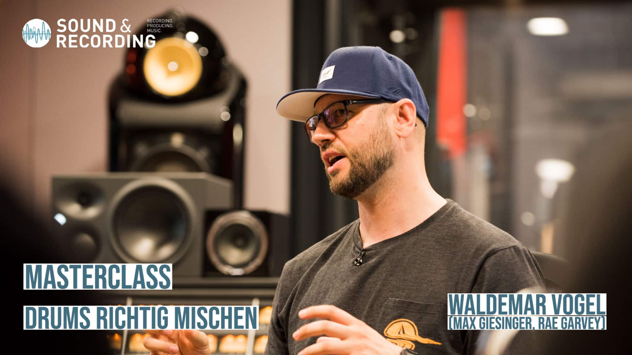 Produkt: Masterclass: Drums mischen im Indie-Style mit Mixing Engineer Waldemar Vogel