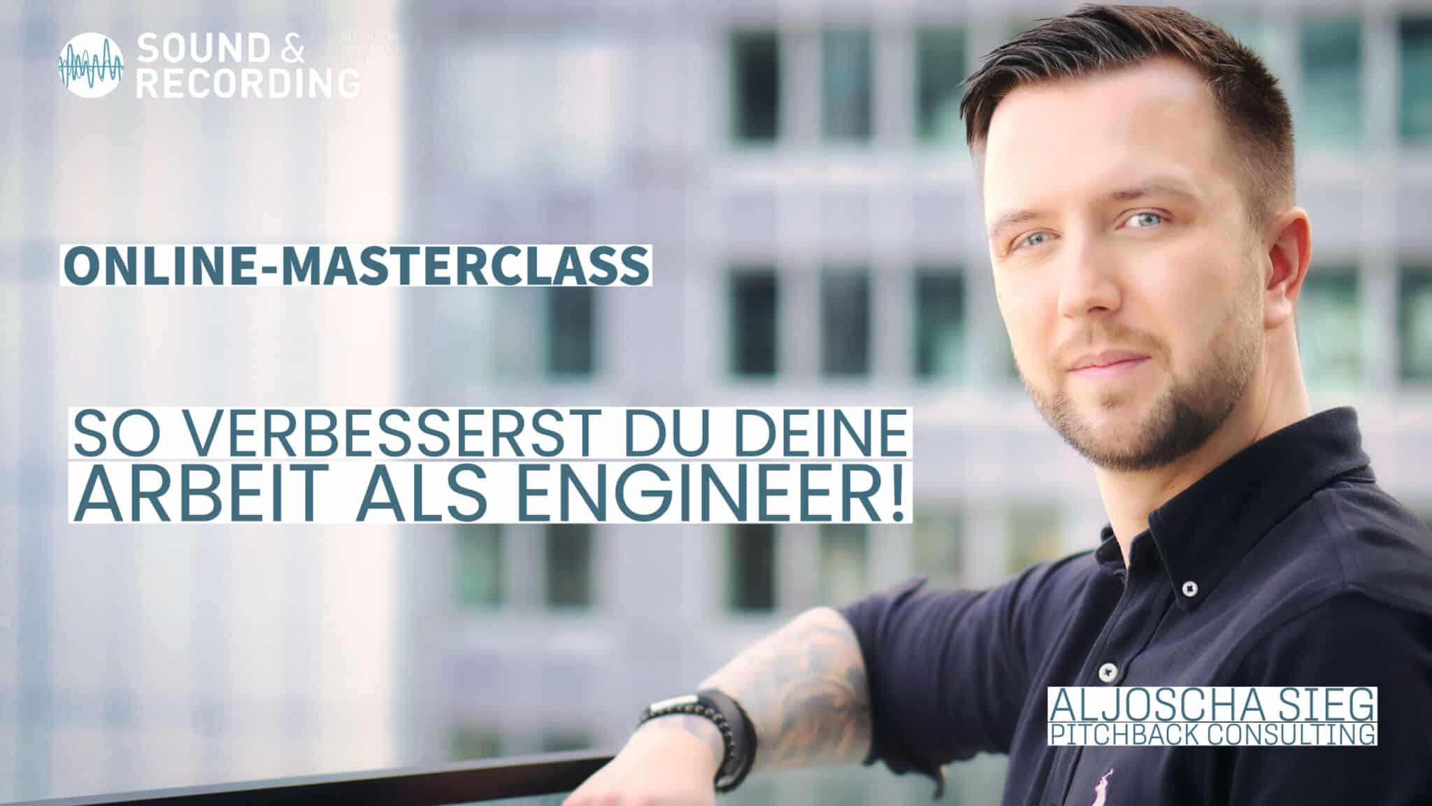 Produkt: Masterclass: So verbesserst du deine Arbeit als Producer – mit Aljoscha Sieg