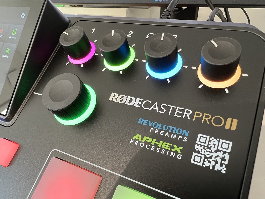 Rode Rodecaster Pro 2 Kopfhörerpotis