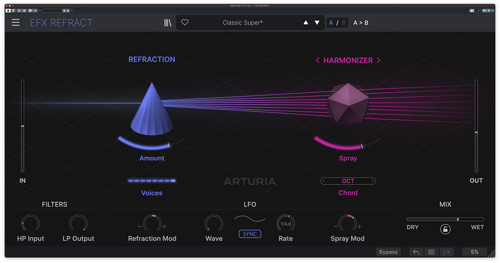 arturia efx refract plugin