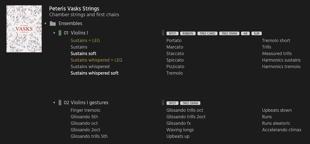 Orchestral Tools Pēteris Vasks Strings