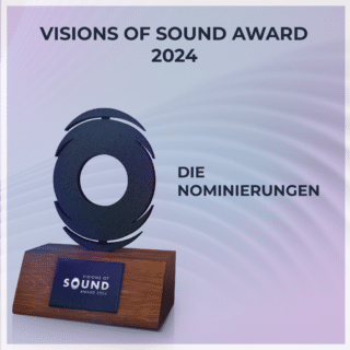 Visions of Sound Award 2024-Trophäe