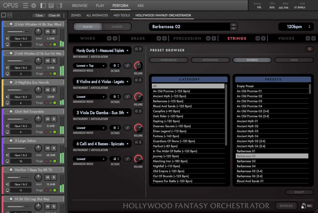 Screenshot: Orchestrator 