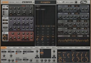 u-he zebra2 gui