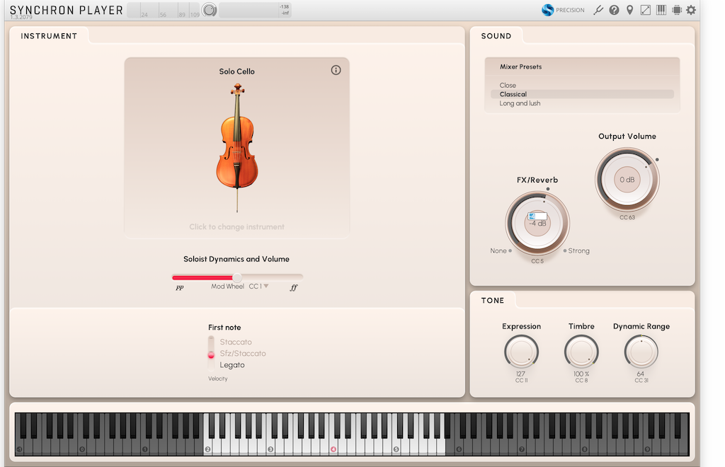 VSL - Smart Orcheastra 2.0 - Flow View Solo Cello