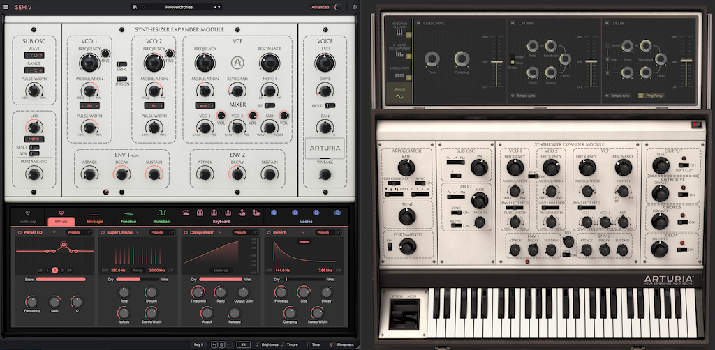 Arturia - V Collection 11 - SEM V3 vs. SEM V2