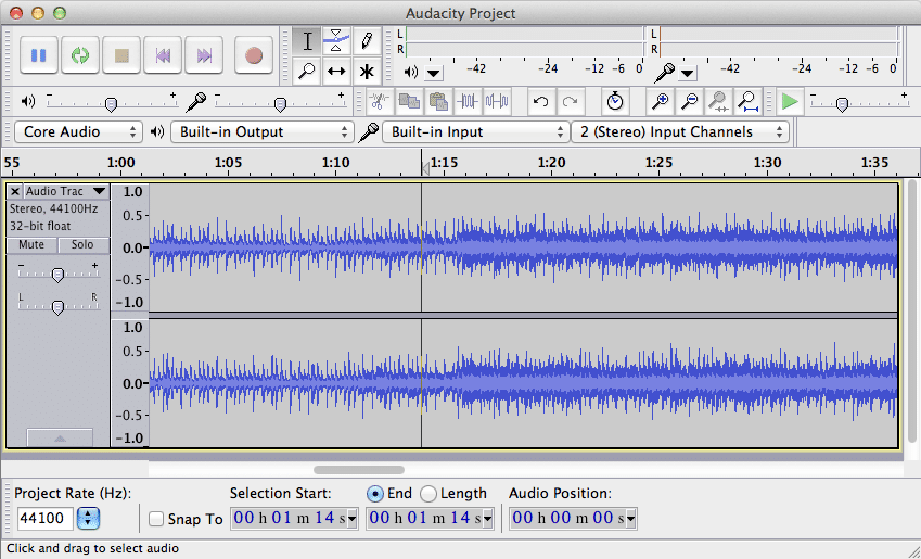 Audacity podcast download
