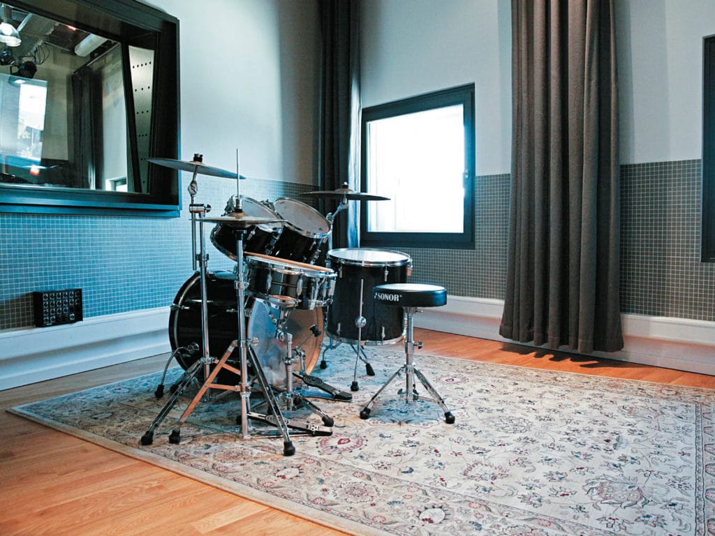 Blackbird Music Studios Drum Recording