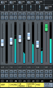 VCA-Fader in Cubase