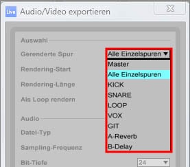 ABLETON - EXPORT
