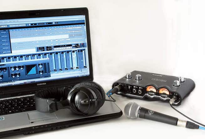 Alles was man für's Recording braucht