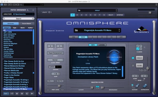 Gtr Perc Omnisphere