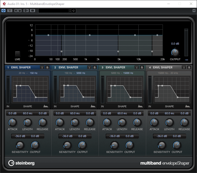 Steinberg Multiband EnvelopeShaper