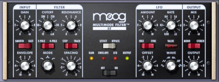 moog multimode filter se