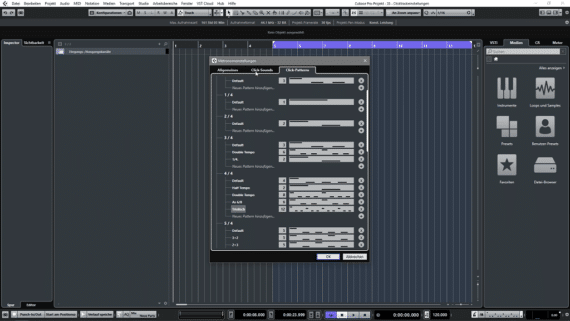 Cubase Tutorial – Clicktrack-Einstellungen | SOUND & RECORDING