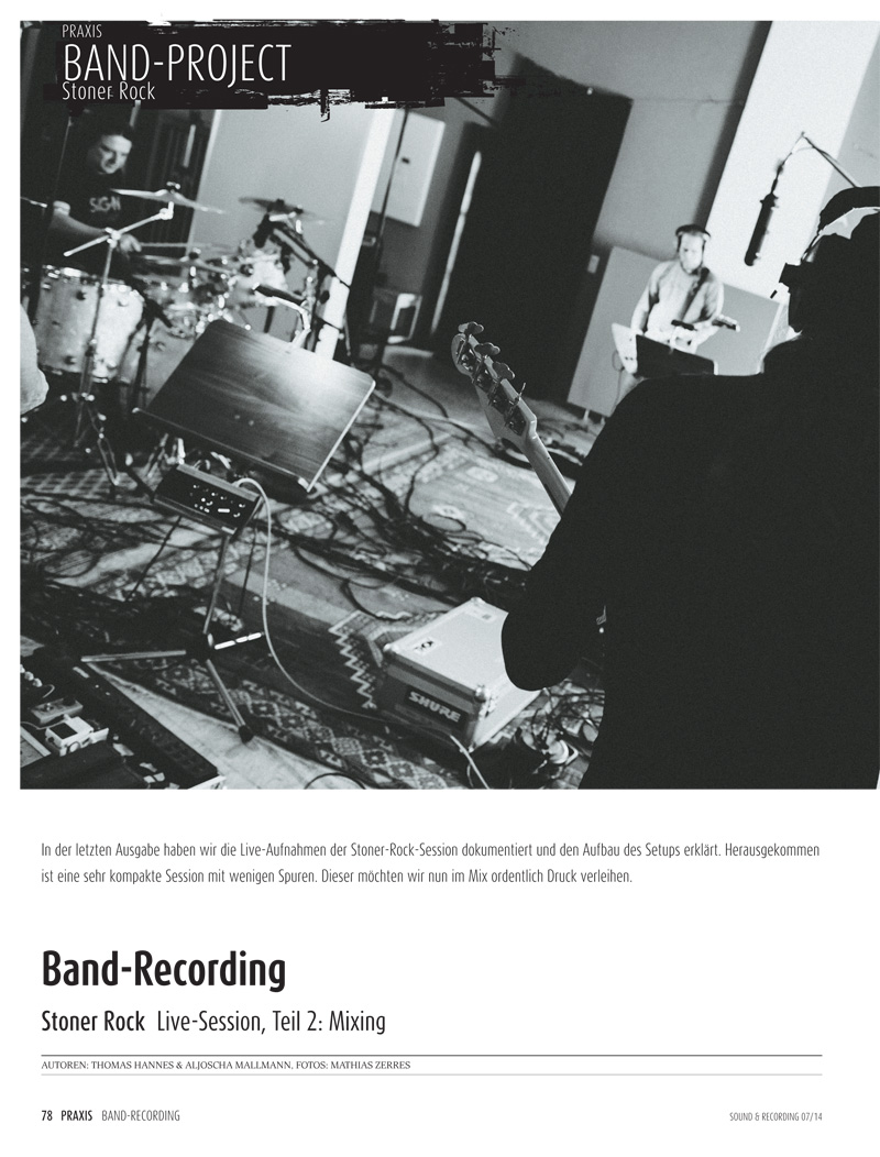 Produkt: Stoner Rock Live-Session