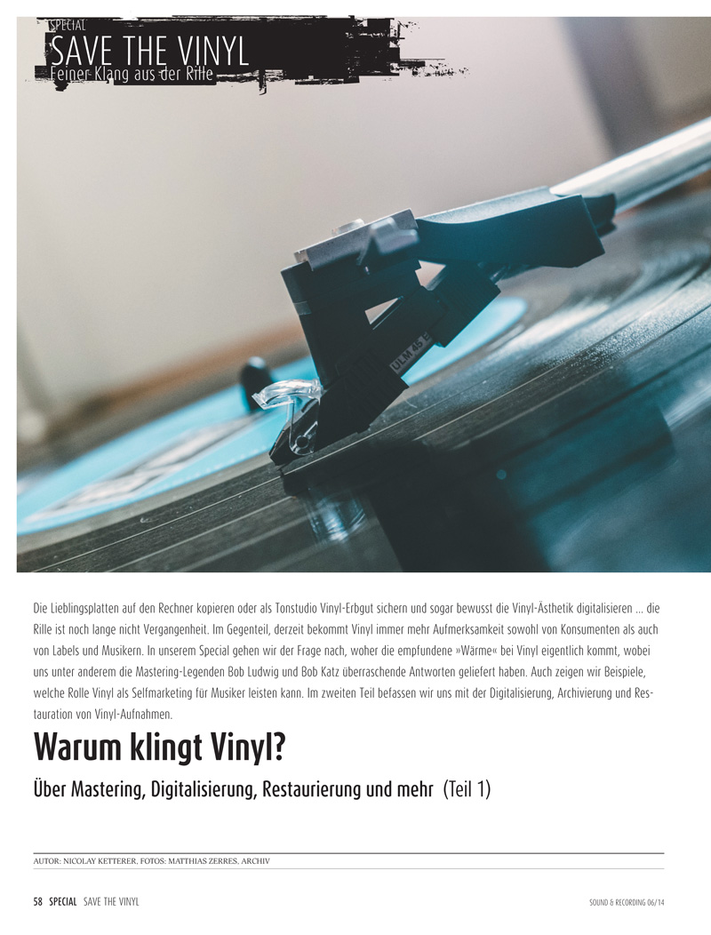 Produkt: Warum klingt Vinyl