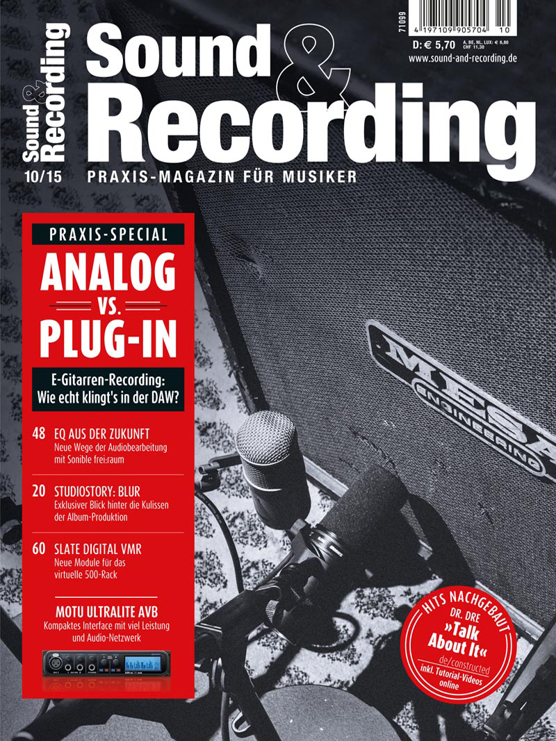 Produkt: Sound & Recording Digital 10/2015