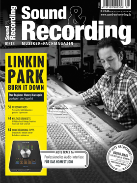 Produkt: Sound & Recording Digital 1/2013
