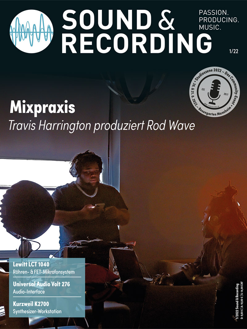 Produkt: Sound & Recording 01/2022